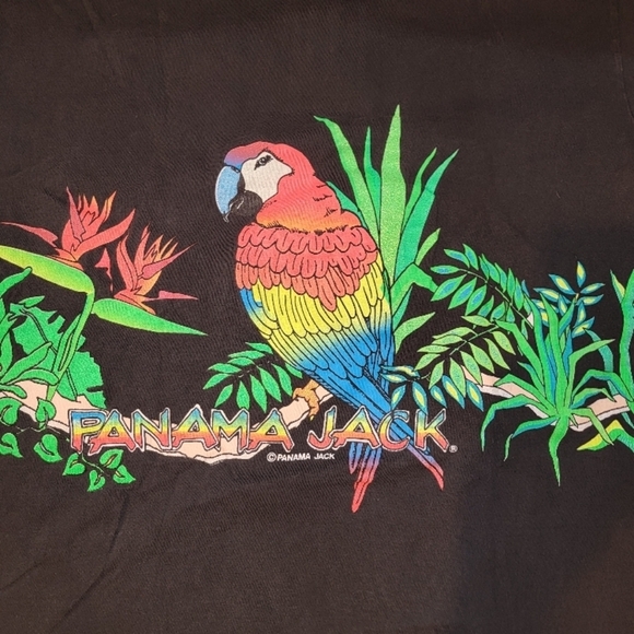 Panama Jack Black Toucan Graphic T-Shirt - Picture 5 of 5